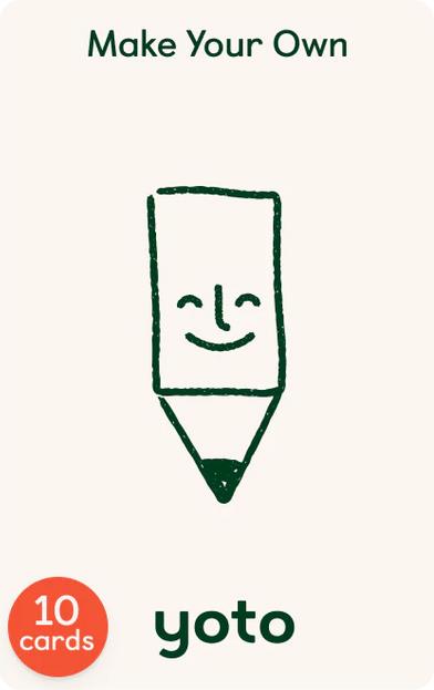 Make Your Own Cards - Pack of 10