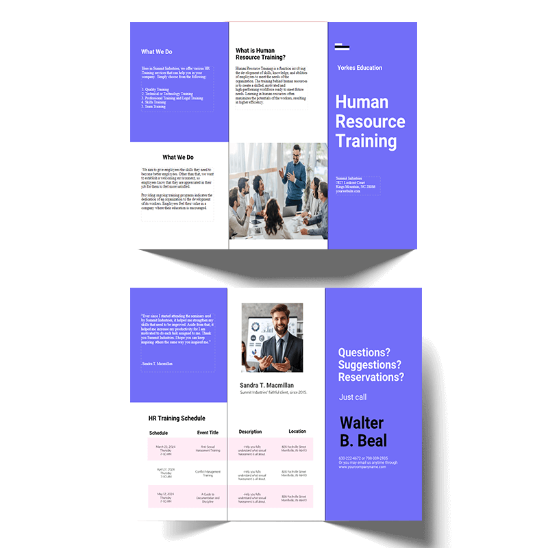 Brochure(Tri-fold)