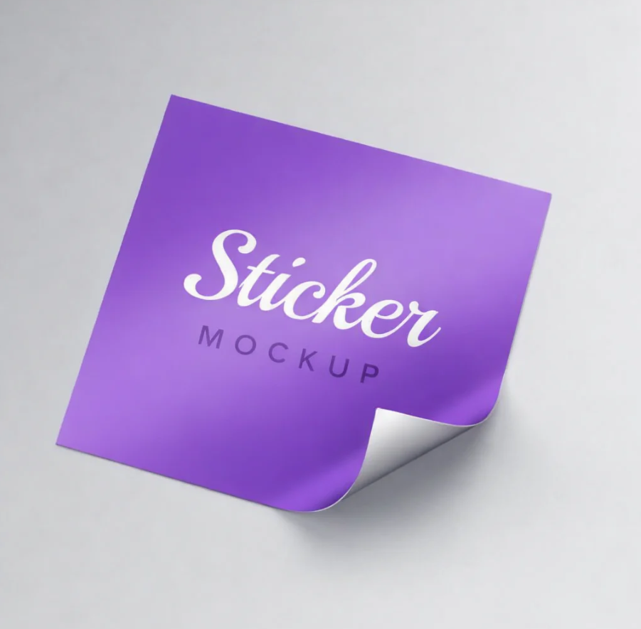 Square Shape Sticker